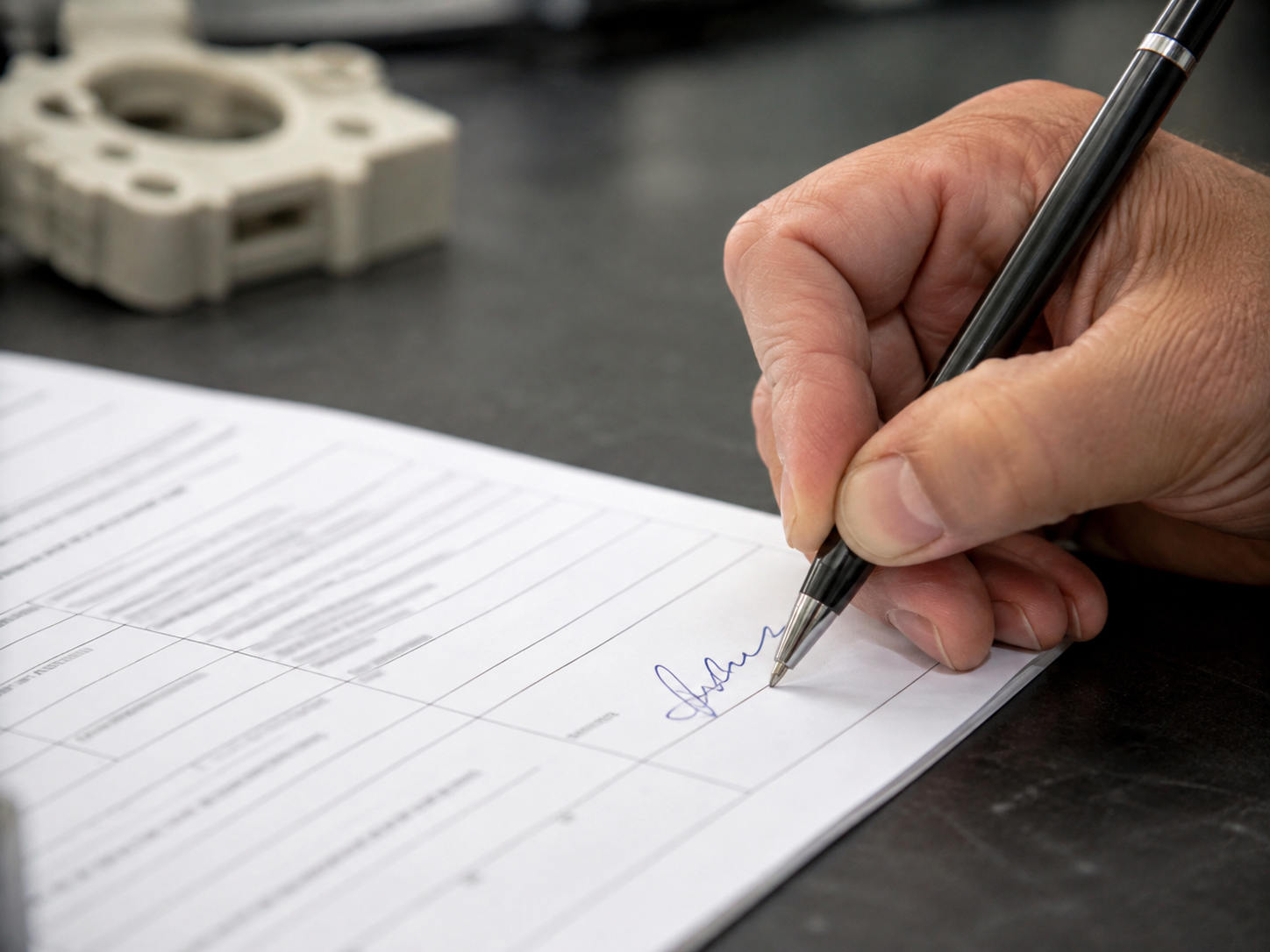 Review table, one name on the record