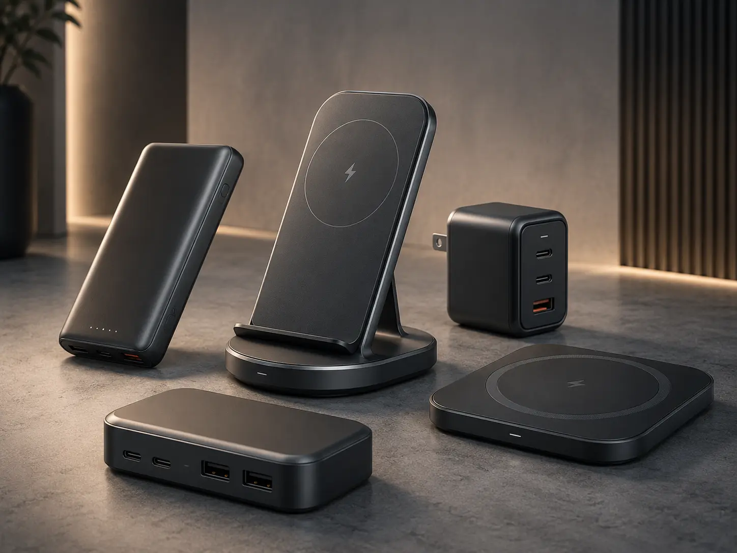 Power and charging devices