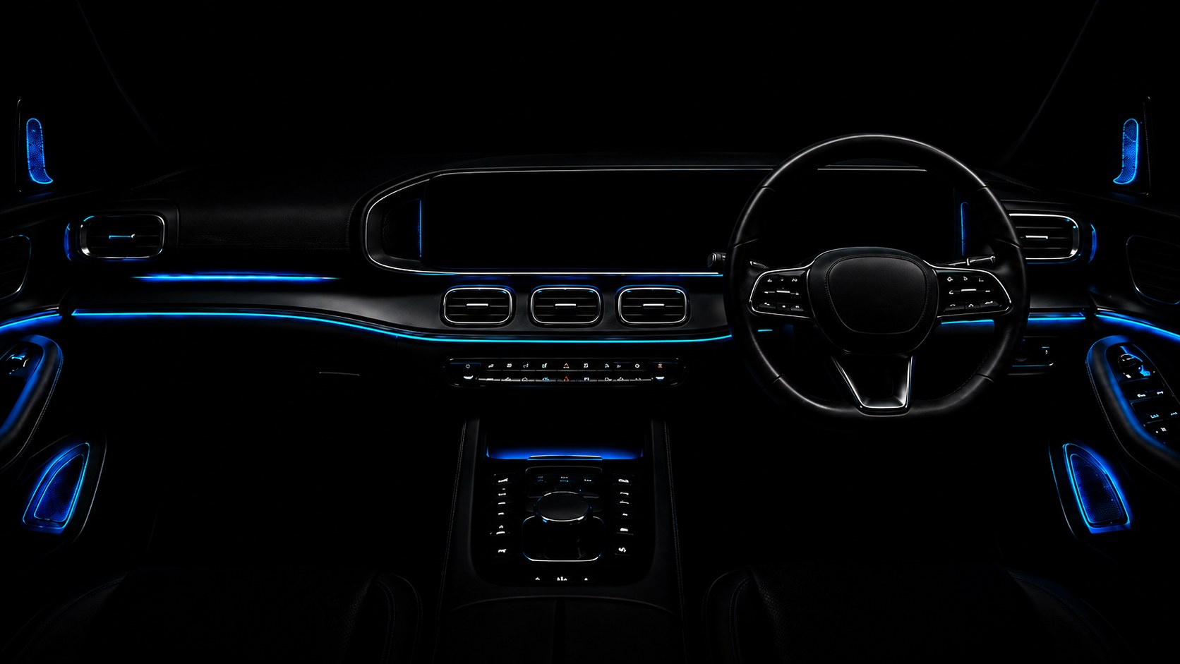 illuminated automotive interior finish