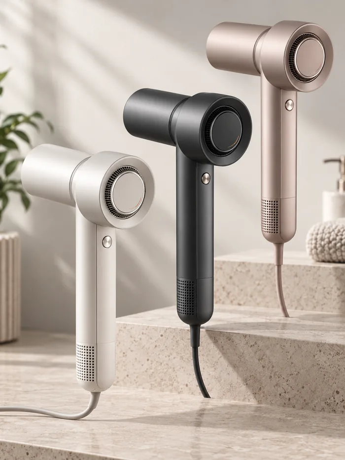 Hair dryer finishes