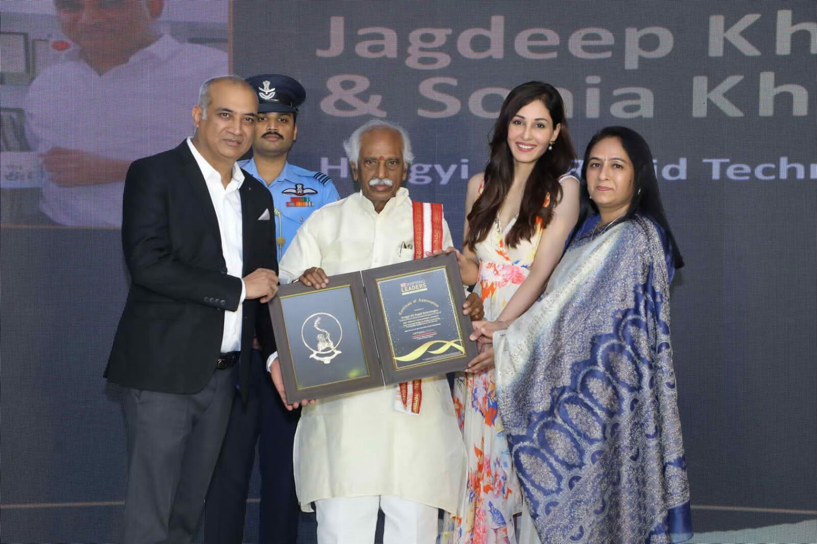 Inspiring Leaders Award ceremony with Governor of Haryana