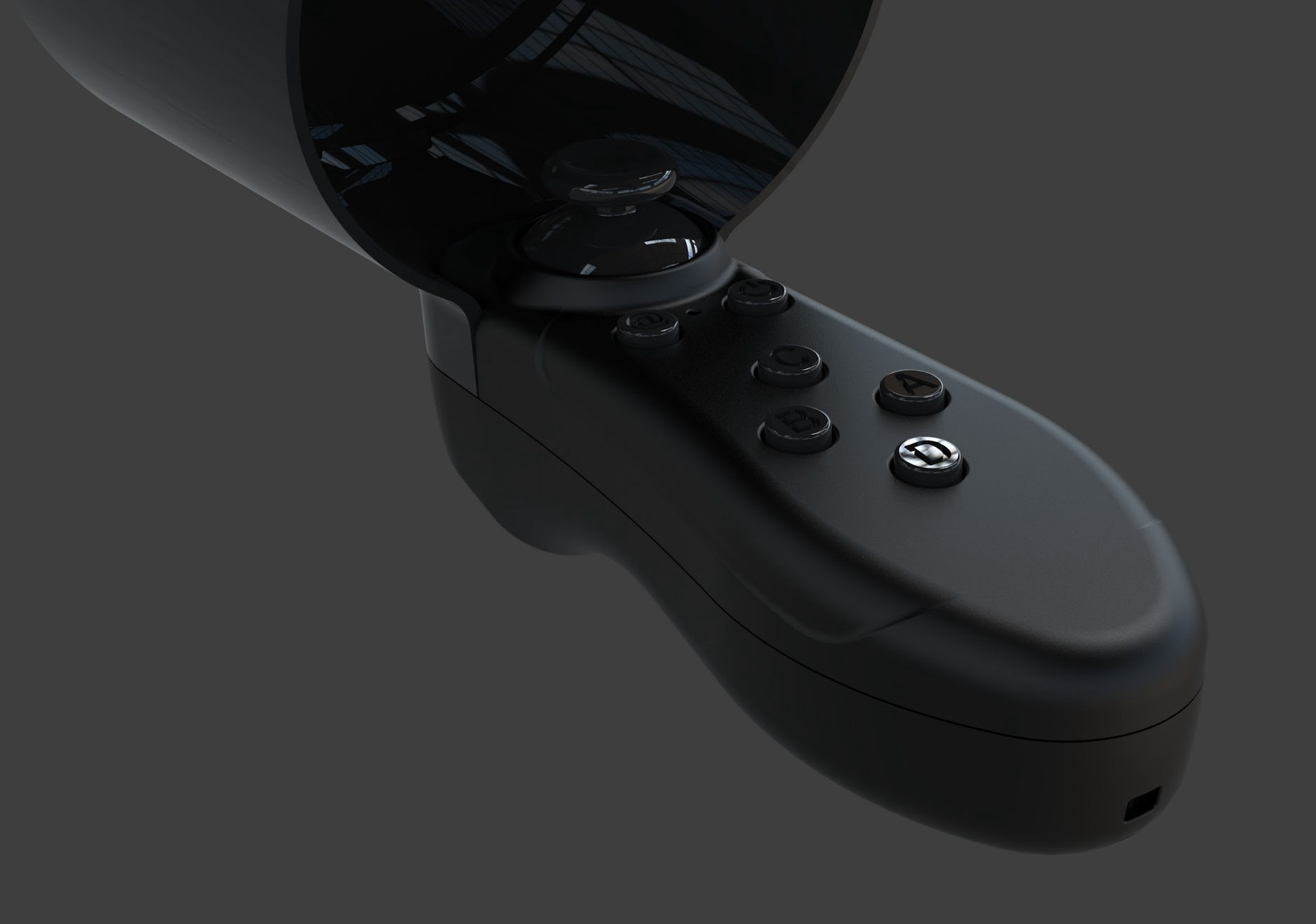 Gaming Remote — product render