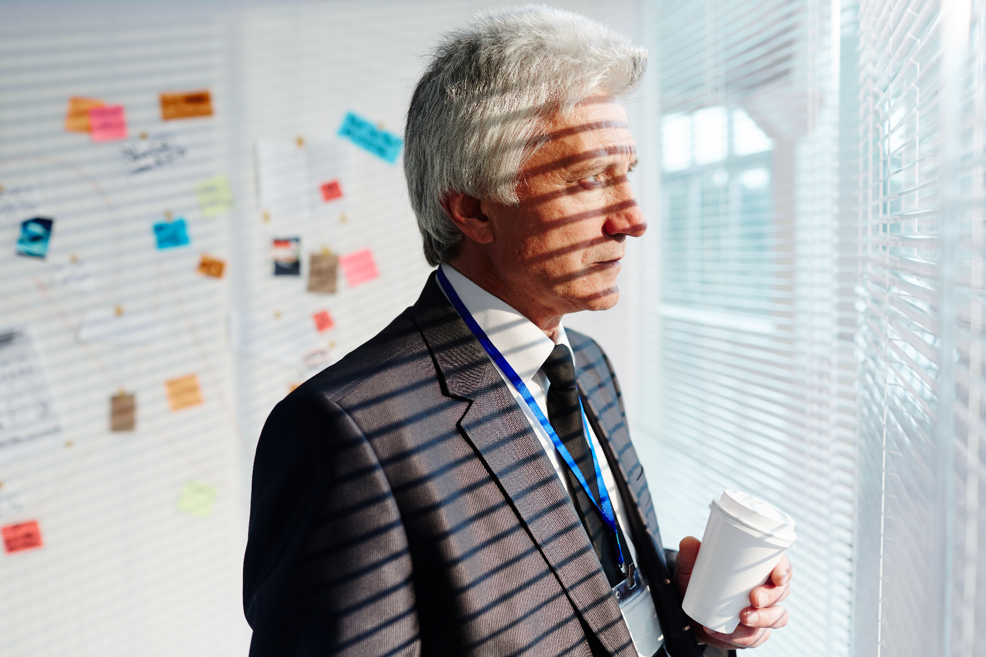 Senior leaders in difficult discussion